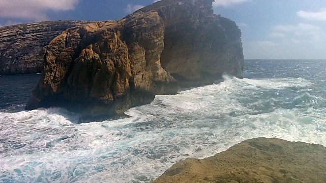 The View of Dwejra Bay